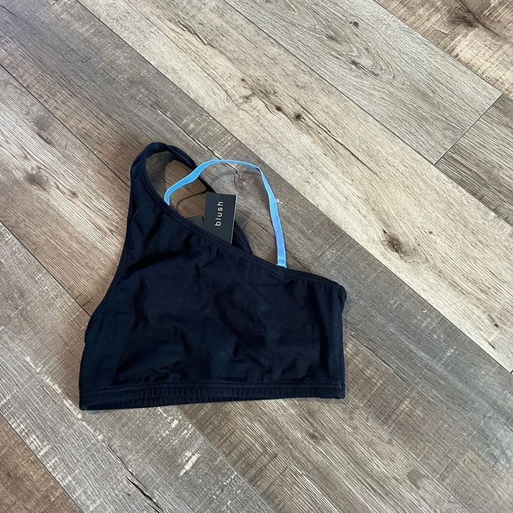 Blush glitch asymmetric bralette size xs